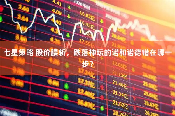 七星策略 股价腰斩，跌落神坛的诺和诺德错在哪一步？